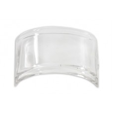 Tail Lamp Lens Top Beehive Style Plastic Clear 33-1987