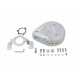Tear Drop Air Cleaner Kit Smooth Chrome 34-0689