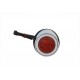 Tear Drop Style Tail Lamp with Red Lens 33-2243