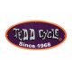 Tedd Cycle Metal Sign 48-0945