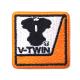 V-Twin MFG Square Patches 48-1361