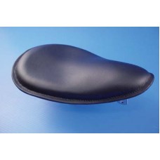 Velocipede Black Leather Solo Seat 47-0761