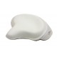 White Leather Police Style Solo Seat 47-0264