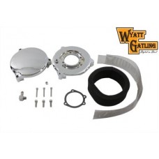 Wyatt Gatling Air Cleaner Smooth Chrome 34-1095