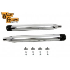 Wyatt Gatling Muffler Set with Black Shooter Style End Tips 30-4051