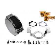 Wyatt Gatling New Era Air Cleaner Kit Chrome 34-0814