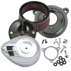 S&S Airstream Stealth Air Cleaner Kit for 2008-’12 Harley 170-0054