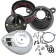 S&S Airstream Stealth Air Cleaner Kit for Harley 170-0063