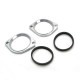 S&S Manifold Flange Kit for SA B2 Big Fin Style Heads 16-0250