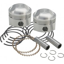 S&S Piston, Set, 3-7/16″, +.010″, 74″, LC, Forged, .791″ WP, 1936-’78 bt 106-5496