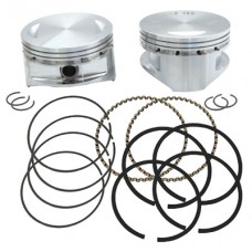 S&S Piston, Set, 4″ x 4-1/4″, +.030″, FD, .792″ WP, HSF, 1984-’99 bt, 1986-2003 xl 92-1403