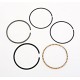 S&S Ring, Set, Piston, 3-5/8″, Standard, Moly Faced, .058, .058, .155, 1966-’99 bt, 1986-2003 xl 94-1210X