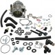 S&S Throttle Body, Kit, Single Bore, Delphi, w/ Fuel Rail, 52.4mm, Natural, 2006-up bt 17-5070