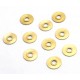 S&S Washer, Flat, Stepped, .195″ x .620″ x .030″, Brass, 10 Pack 50-7010